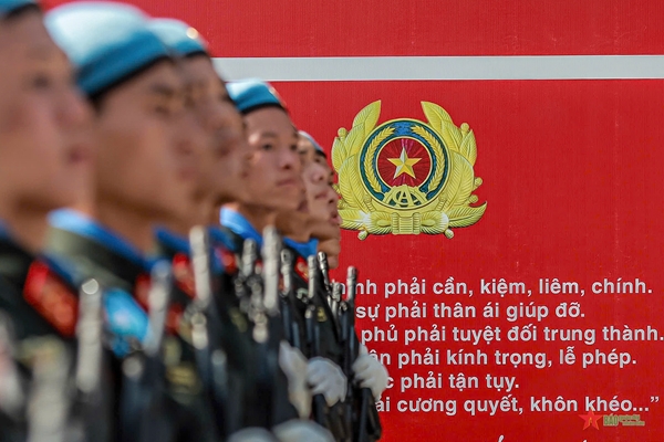Public Security Force in Joint Rehearsal for Grand Parade- Ảnh 28.