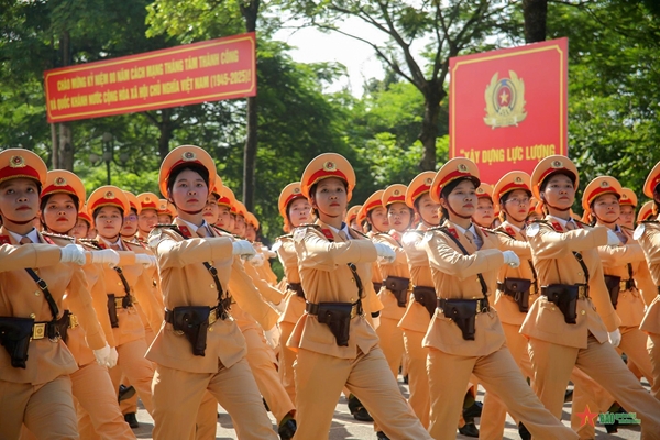 Public Security Force in Joint Rehearsal for Grand Parade- Ảnh 29.