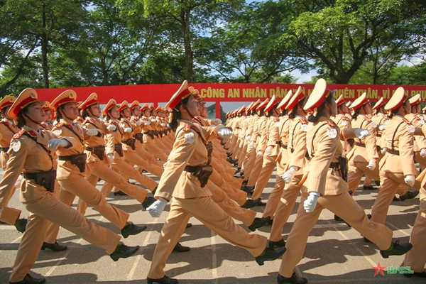 Public Security Force in Joint Rehearsal for Grand Parade- Ảnh 30.