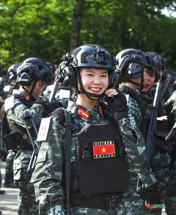 Public Security Force in Joint Rehearsal for Grand Parade- Ảnh 35.