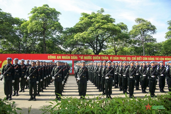 Public Security Force in Joint Rehearsal for Grand Parade- Ảnh 6.