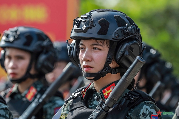 Public Security Force in Joint Rehearsal for Grand Parade- Ảnh 7.