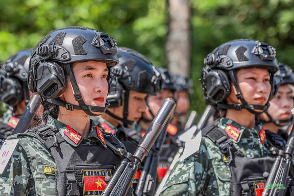 Public Security Force in Joint Rehearsal for Grand Parade- Ảnh 8.