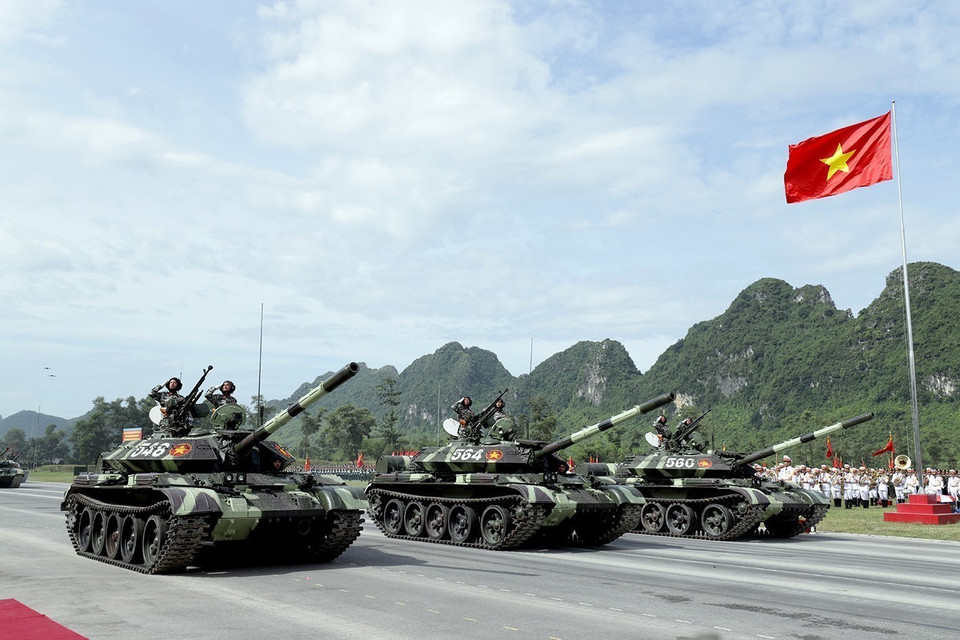 Up-close view of military hardware in National Day parade rehearsal- Ảnh 3.