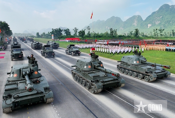 Modern military weapons and vehicles serving national grand parade- Ảnh 9.