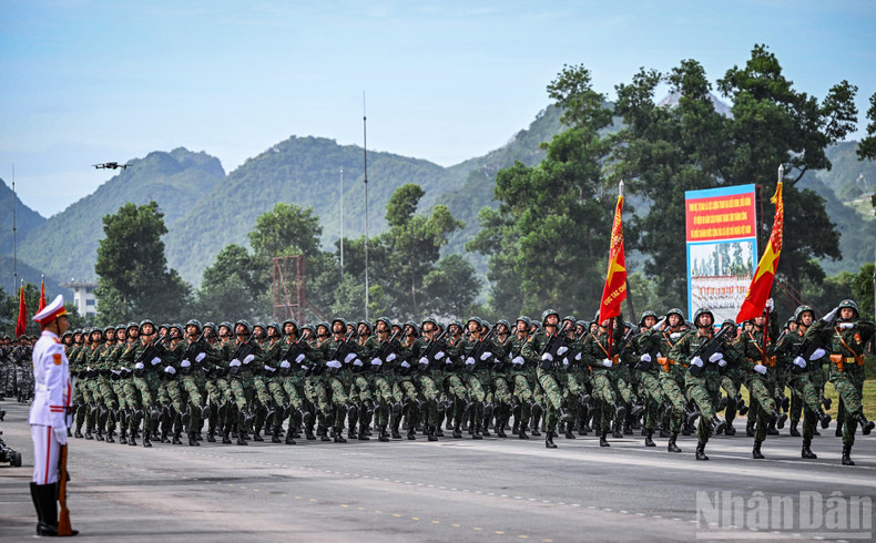 [In Pictures] Images of soldiers at second parade rehearsal for A80 event- Ảnh 12.