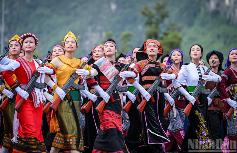 [In Pictures] Images of soldiers at second parade rehearsal for A80 event- Ảnh 22.