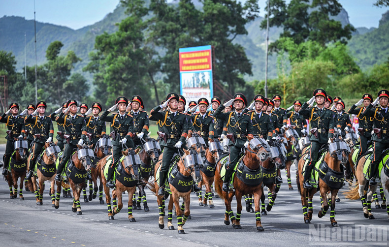[In Pictures] Images of soldiers at second parade rehearsal for A80 event- Ảnh 29.