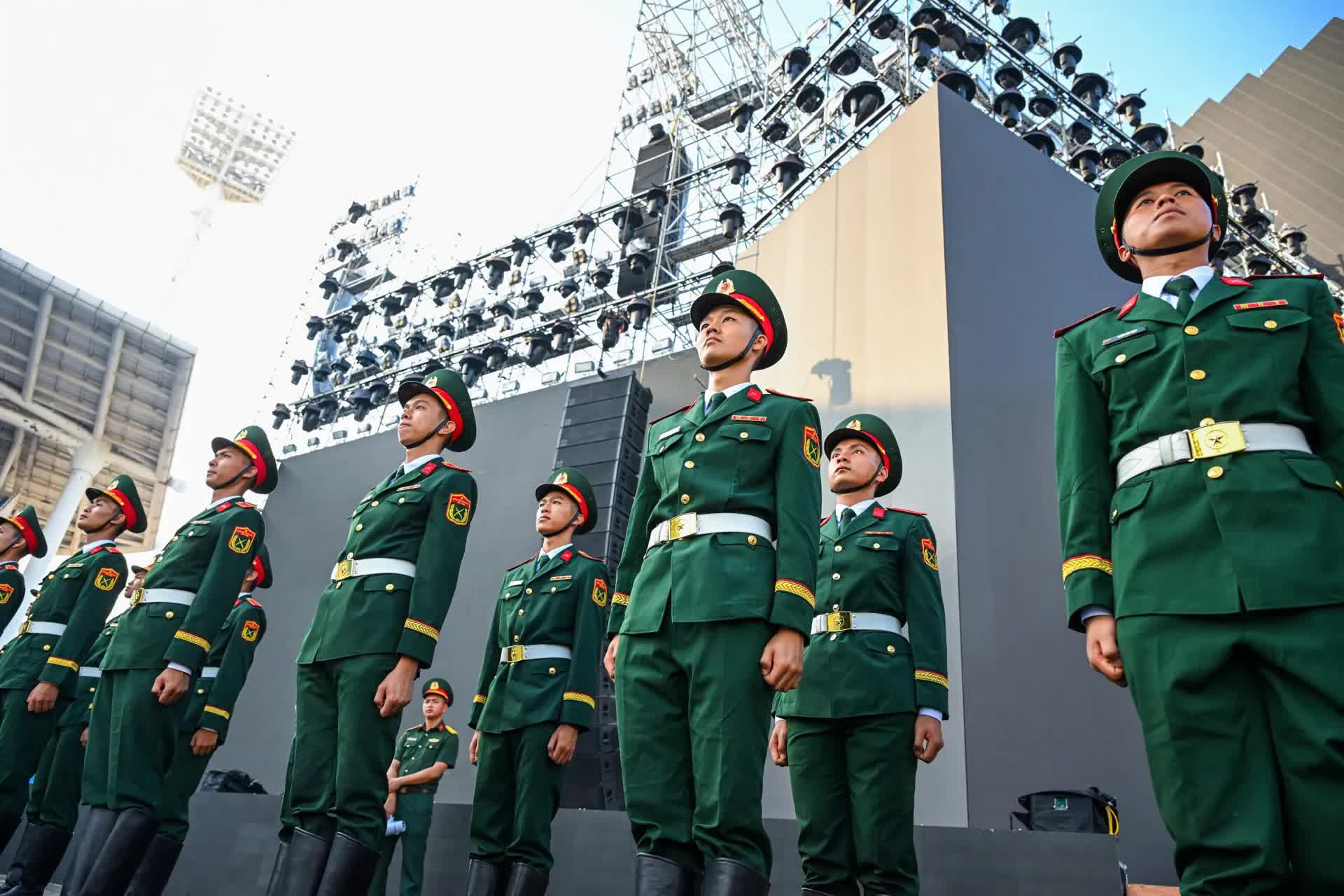68 quân nhân tham dự duyệt binh tại Quảng trường Đỏ luyện tập cho chương trình 
