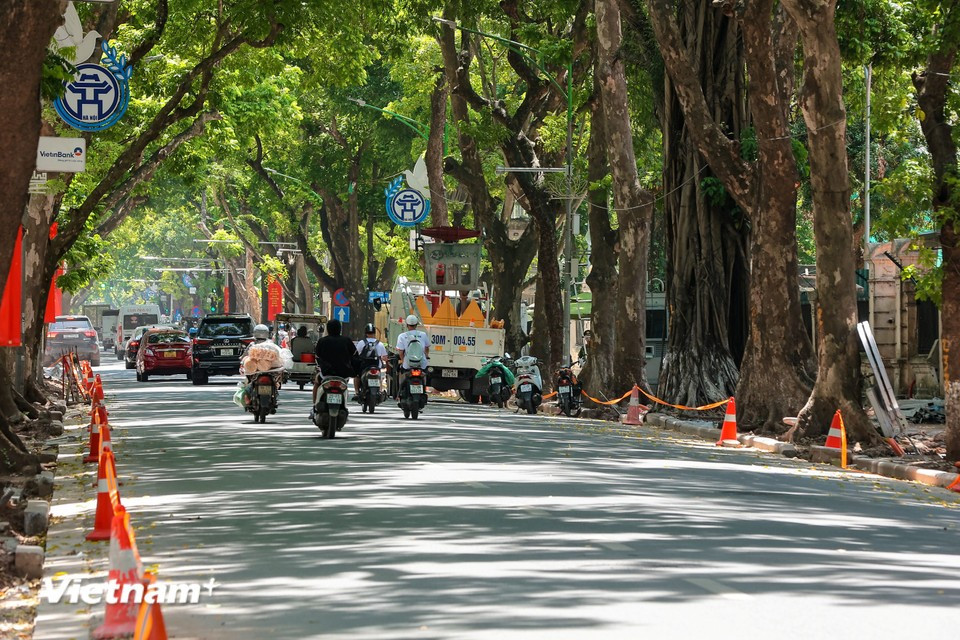 Hanoi upgrades key streets ahead of National Day- Ảnh 8. Hanoi upgrades key streets ahead of National Day- Ảnh 8.