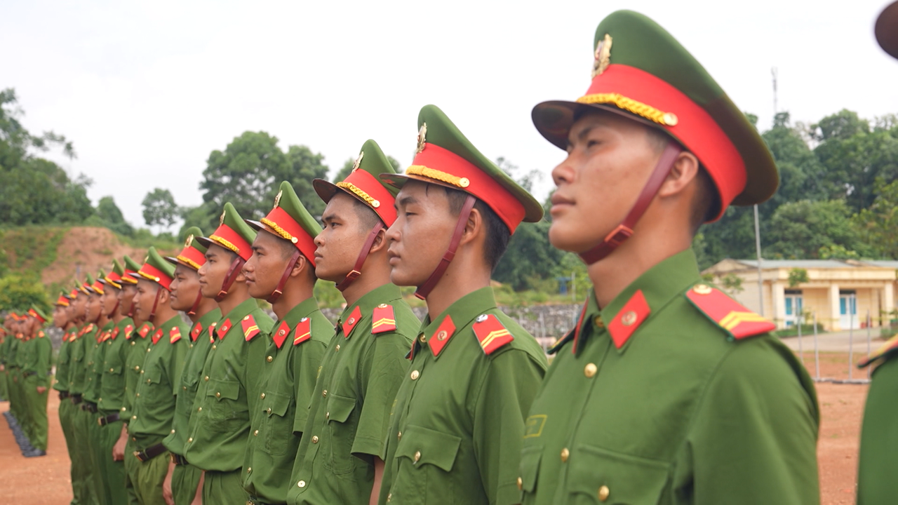 Thử thách bản lĩnh trong huấn luyện khối đứng tham gia A80