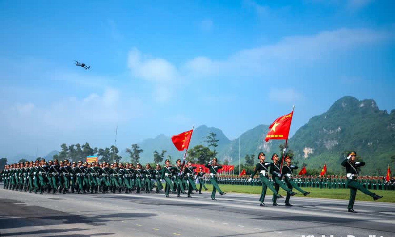 Hơn 15.000 chiến sĩ quân đội, công an tổng hợp luyện chuẩn bị cho Lễ kỷ niệm 80 năm Quốc khánh