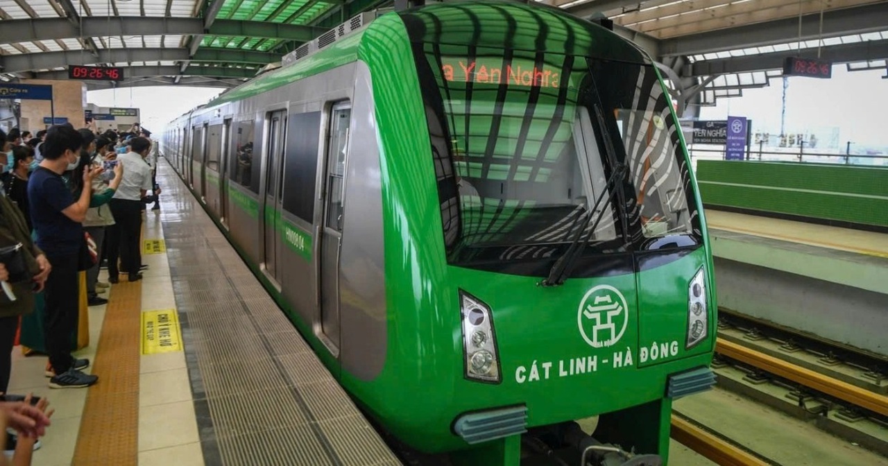 Hà Nội thay đổi lịch chạy tàu metro Cát Linh - Hà Đông và Nhổn - Cầu Giấy