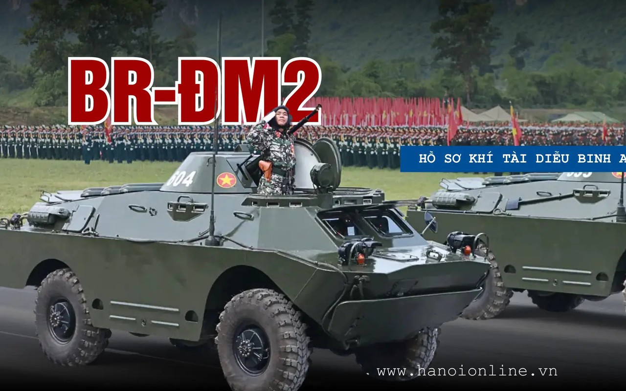 BR-ĐM2 – ‘Trái tim thép’ của lực lượng thiết giáp Việt Nam.