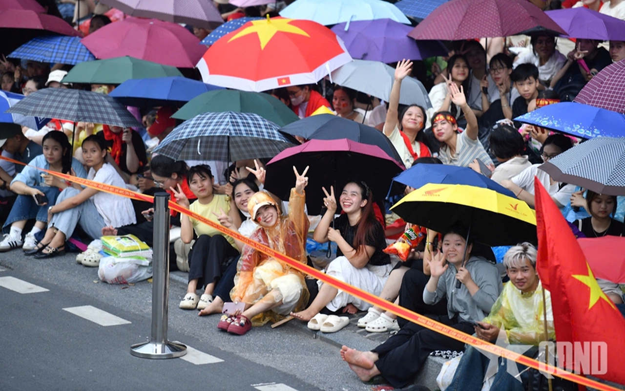 Thời tiết Hà Nội trong buổi Sơ duyệt diễu binh tối 27/8