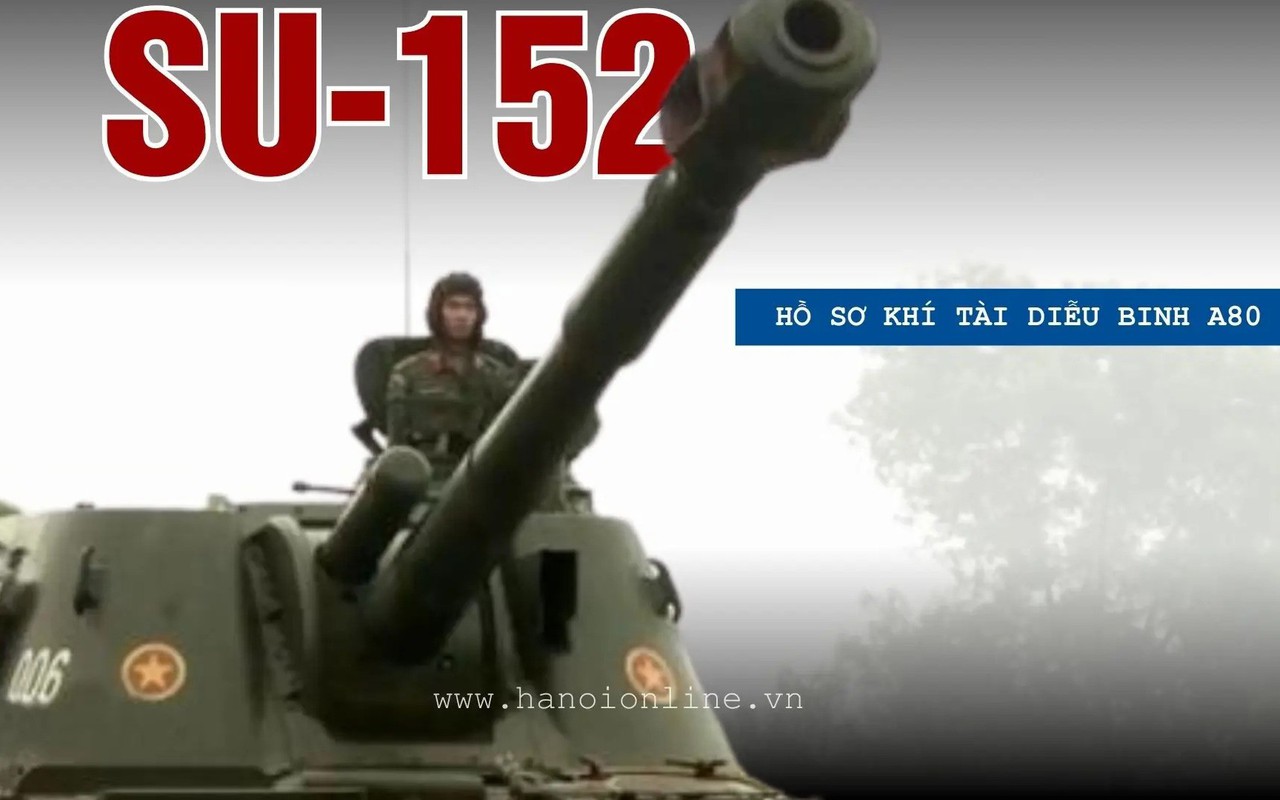 SU 152 sở hữu pháo 152 mm – hỏa lực vạn năng