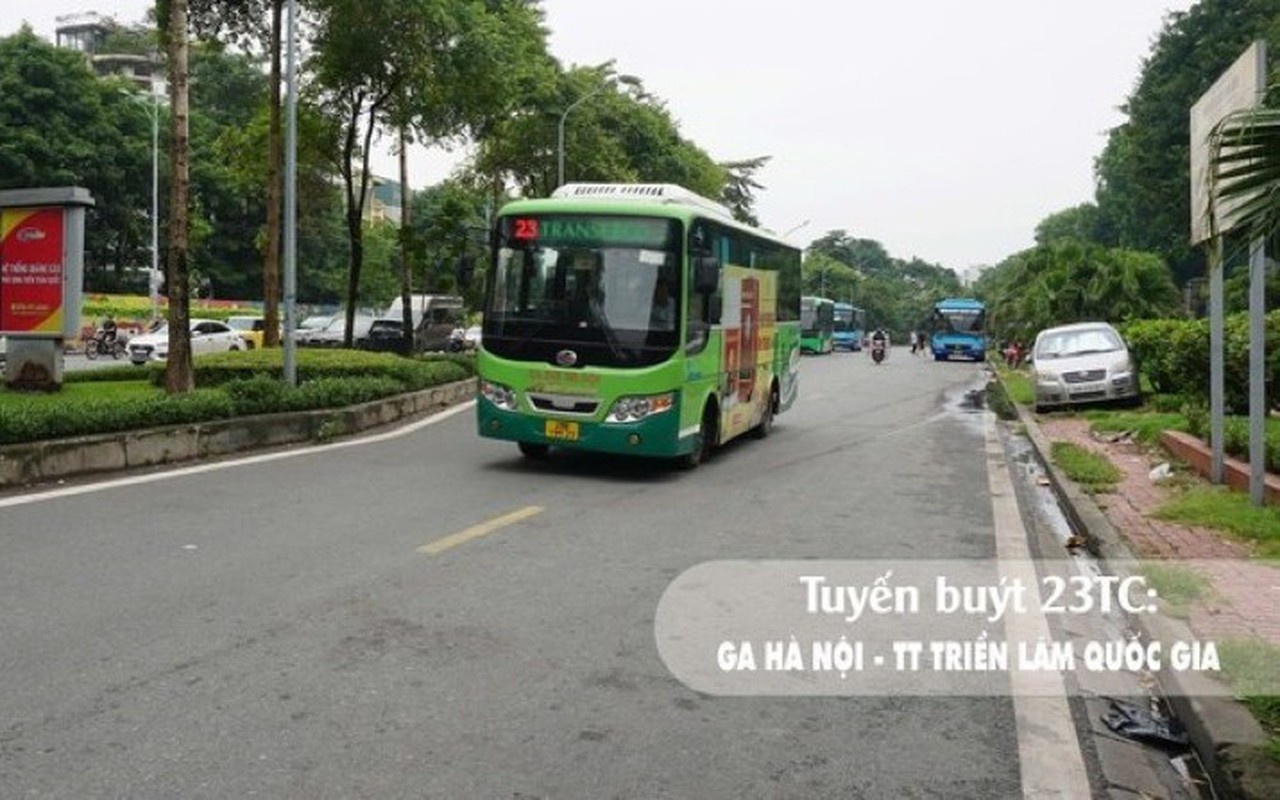 Các tuyến xe buýt nào miễn phí đi đến Triển lãm "80 năm Hành trình Độc lập – Tự do – Hạnh phúc"?