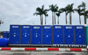 Đi vệ sinh ở đâu khi xem diễu binh tối 24/8?