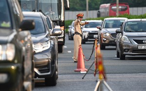 THÔNG BÁO MỚI: Cục CSGT phân luồng cho hàng loạt tuyến cửa ngõ Thủ đô trong các ngày 1/9 và 2/9
