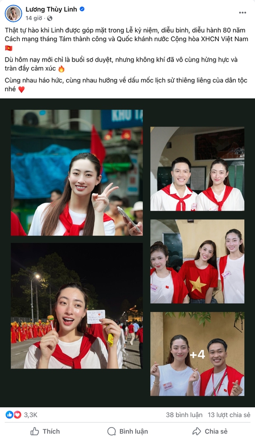 A80 - Hoa hậu Lương Thuỳ Linh tự hào thực hiện nhiệm vụ A80