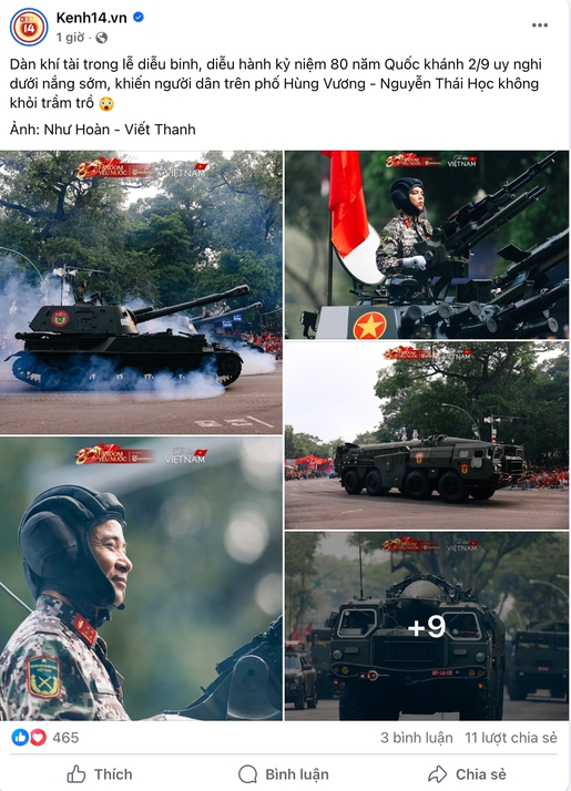 A80 - Dàn khí tài trong lễ diễu binh, diễu hành kỷ niệm 80 năm Quốc khánh