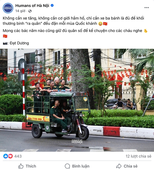 A80 - Các cựu chiến binh háo hức chào đón đại lễ Quốc khánh