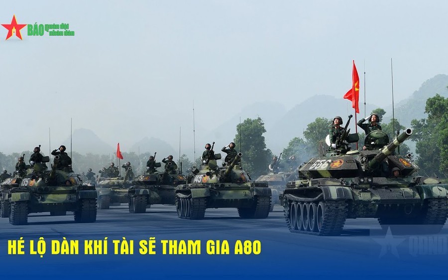 Hé lộ dàn khí tài sẽ tham gia A80