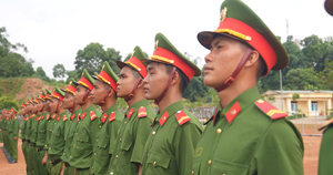Thử thách bản lĩnh trong huấn luyện khối đứng tham gia A80