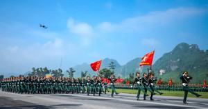Hơn 15.000 chiến sĩ quân đội, công an tổng hợp luyện chuẩn bị cho Lễ kỷ niệm 80 năm Quốc khánh