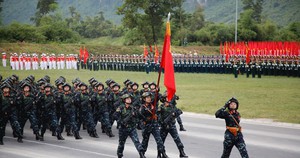 Khí tài cùng gần 16.000 cán bộ, chiến sĩ tổng hợp luyện A80 lần ba