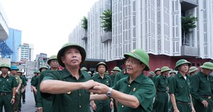 Quyết tâm hoàn thành nhiệm vụ A80 của khối diễu hành “đặc biệt”