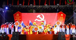Ấn tượng từ Đêm liên hoan nghệ thuật “Sáng mãi niềm tin theo Đảng” chào mừng thành công Đại hội Đảng bộ xã Quốc Oai lần thứ I