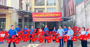 Xã Thường Tín gắn biển, khánh thành công trình “A80 - Mặt trận đoàn kết”