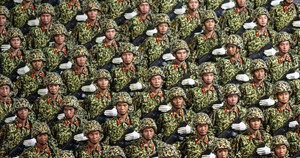 Lực lượng Quân đội, Công an hùng dũng tập diễu binh trên Quảng trường Ba Đình
