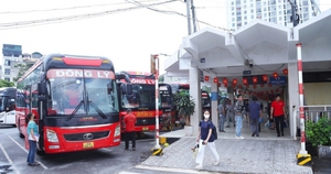 Bến xe, nhà ga Hà Nội thông thoáng ngày đầu nghỉ lễ Quốc khánh