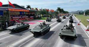 Gần 16.000 cán bộ, chiến sĩ và nhiều vũ khí hiện đại tổng hợp luyện diễu binh, diễu hành lần thứ hai