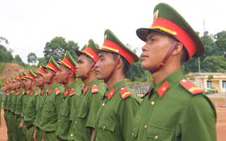 Thử thách bản lĩnh trong huấn luyện khối đứng tham gia A80