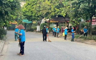 Chỉnh trang cảnh quan đô thị chào mừng 80 năm Quốc khánh