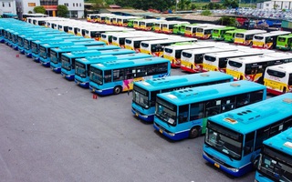 Hà Nội dừng hoạt động 19 tuyến buýt trong thời gian cấm đường, phân luồng