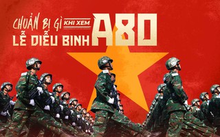 Cẩm nang 'bỏ túi' khi đi xem lễ diễu binh A80