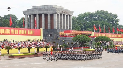 Trang trọng, hoành tráng lễ tổng duyệt diễu binh, diễu hành