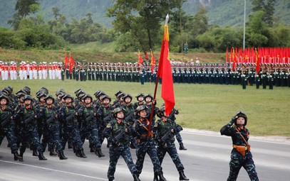 Khí tài cùng gần 16.000 cán bộ, chiến sĩ tổng hợp luyện A80 lần ba
