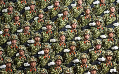 Lực lượng Quân đội, Công an hùng dũng tập diễu binh trên Quảng trường Ba Đình