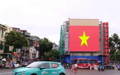 Quảng trường Đông Kinh Nghĩa Thục tràn đầy sức sống mới
