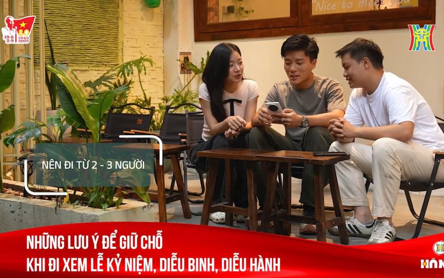 Những lưu ý để giữ chỗ khi đi xem Lễ kỷ niệm, diễu binh, diễu hành